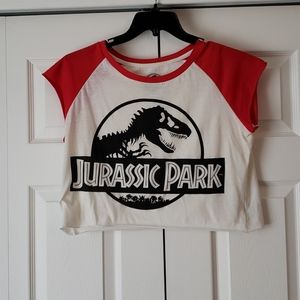 Jurassic Park Crop Top